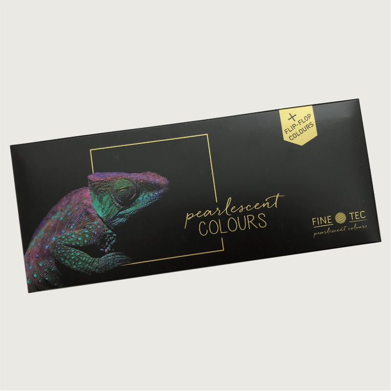 FINETEC PREMIUM 24 wasserlösliche Perlglanzfarben - F2400 - Colorful