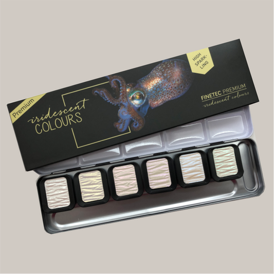 FINETEC PREMIUM 6 Irisierende Farben - F8001 - High Sparkle