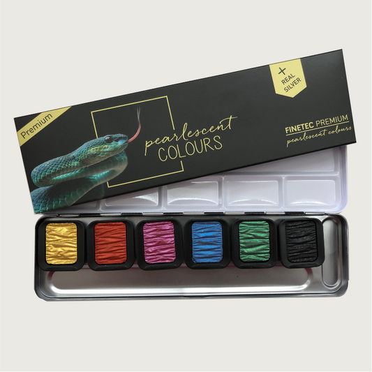 FINETEC PREMIUM 6 Perlglanzfarben - F7002 - High Chroma