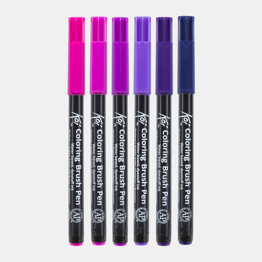 Sakura Koi Brushpens 6er Set Galaxy