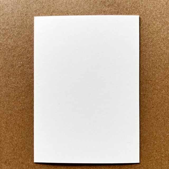 Designpapier weiss 300gr., Format A4 oder A6