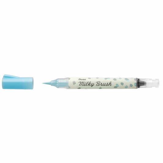 PENTEL Milky Brush pastell blau