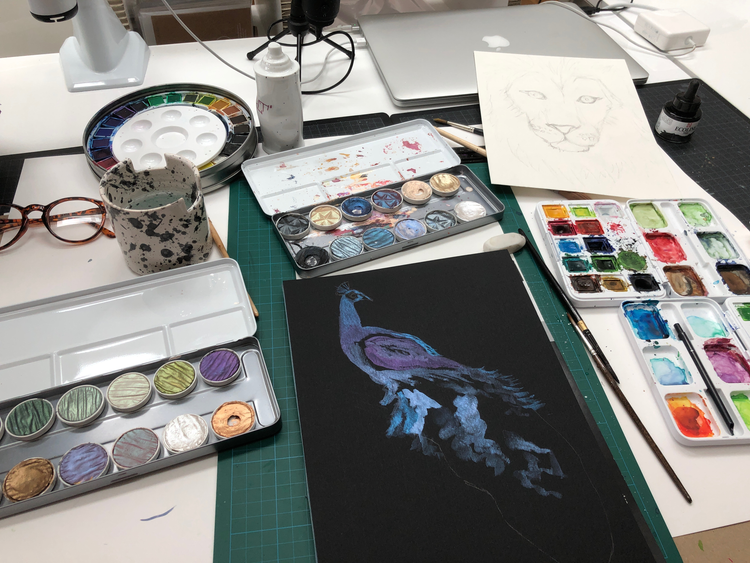 Aquarell malen