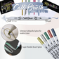 ONLINE Calli Brush 5er Set - Metallic 2,5mm