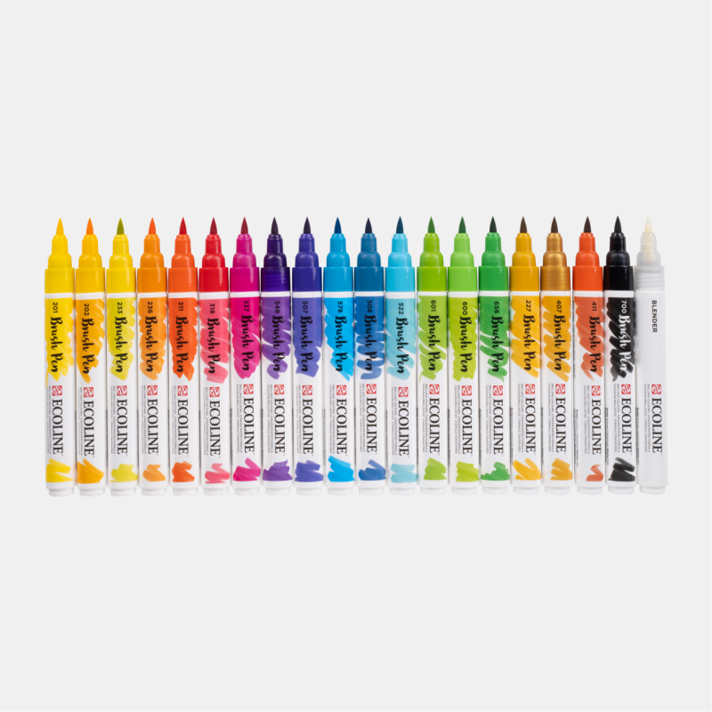 Ecoline Set mit 20 Brush Pens