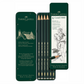 FABER-CASTELL Bleistift CASTELL 9000 Metalletui 6 Stück