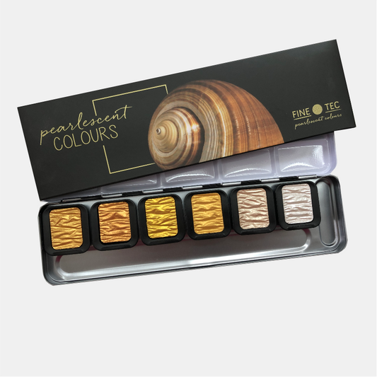 FINETEC PREMIUM 6 wasserlösliche Farben - F0601 - Clasics