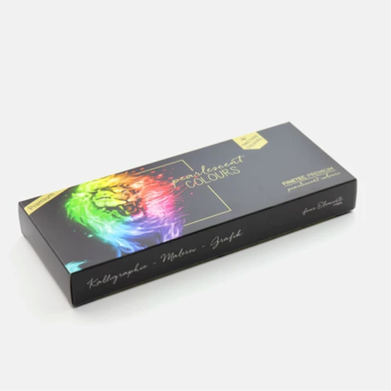 FINETEC 24 wasserlösliche Perlglanzfarben - F7024 - Four Elements