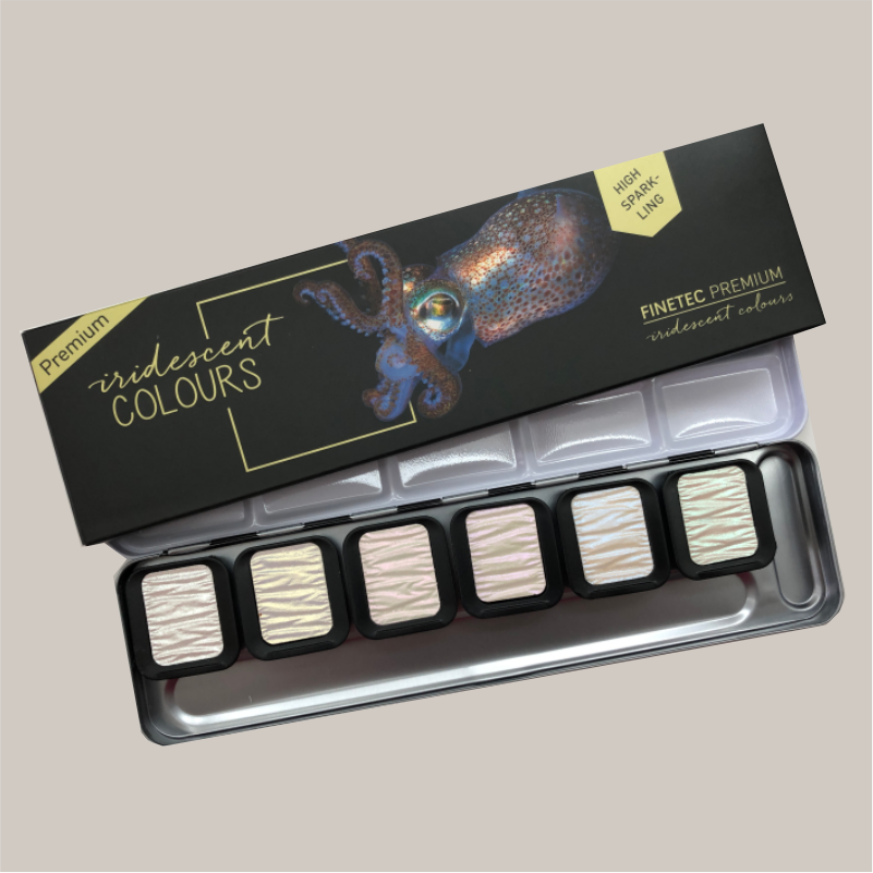 FINETEC PREMIUM 6 Irisierende Farben - F8001 - High Sparkle