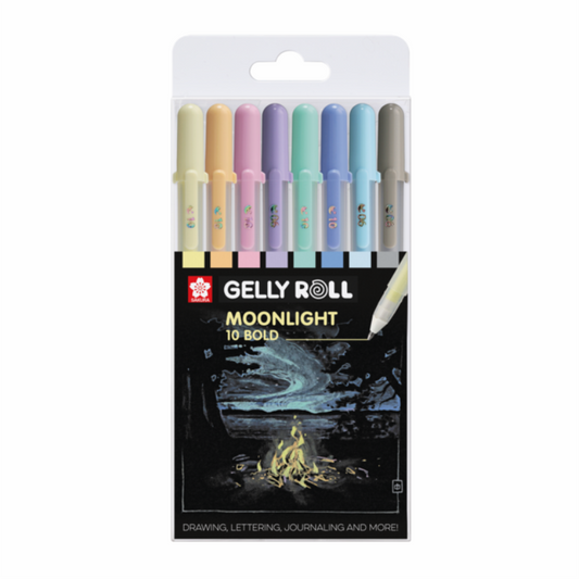 Gelly Roll Moonlight 10 Set Pastel | 8 Farben