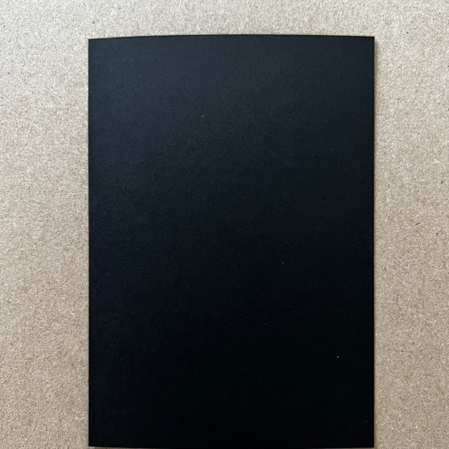 Designpapier schwarz 300gr., Format A4 oder A6