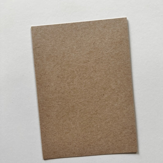 Eco Kraftpapier natural, Format A4 oder A6