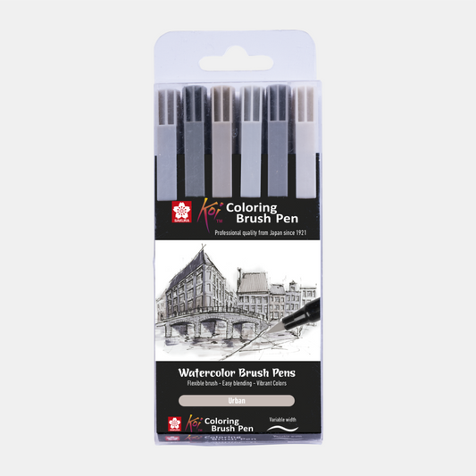 Sakura Koi 6er Gray Set
