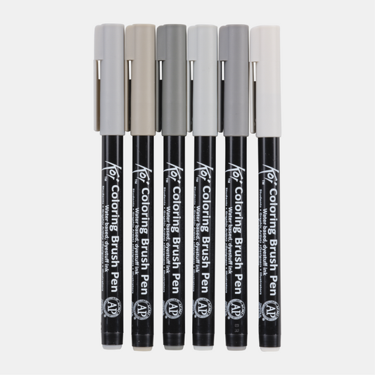 Sakura Koi 6er Gray Set