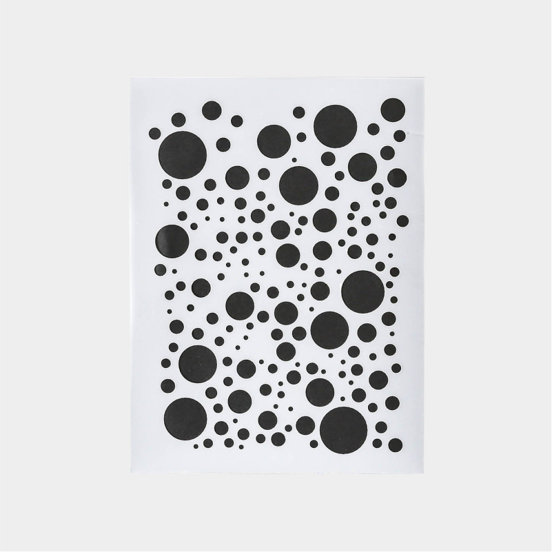 Schablone Luftblasen, A5