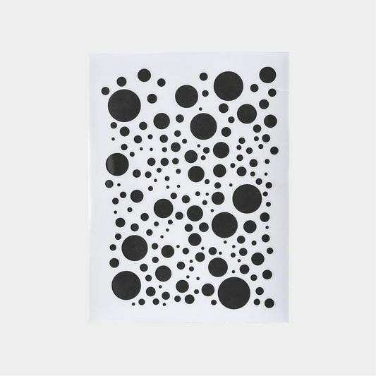 Schablone Luftblasen, A5