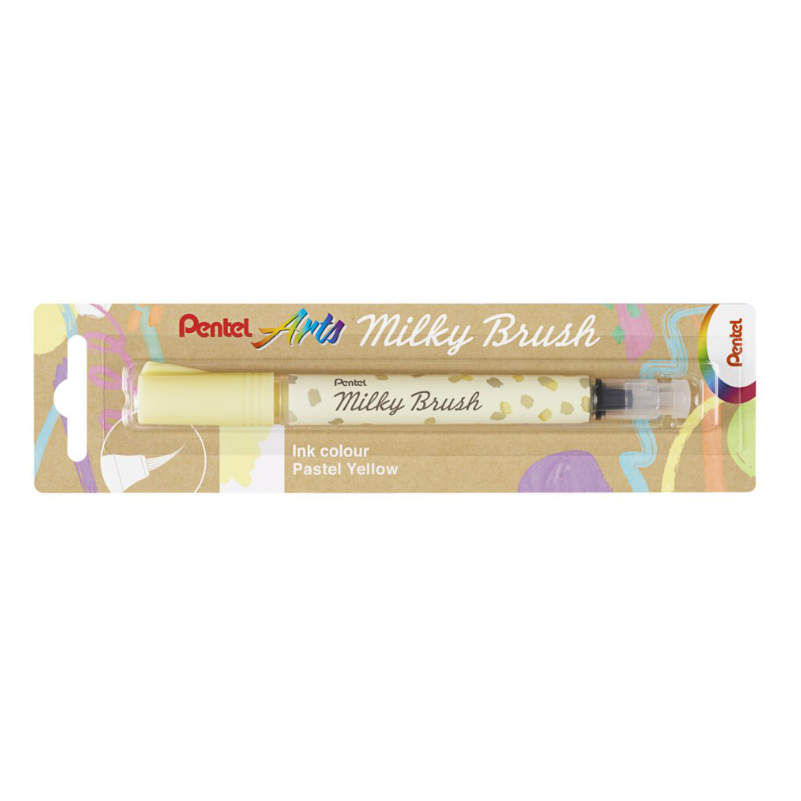 PENTEL Milky Brush pastell gelb