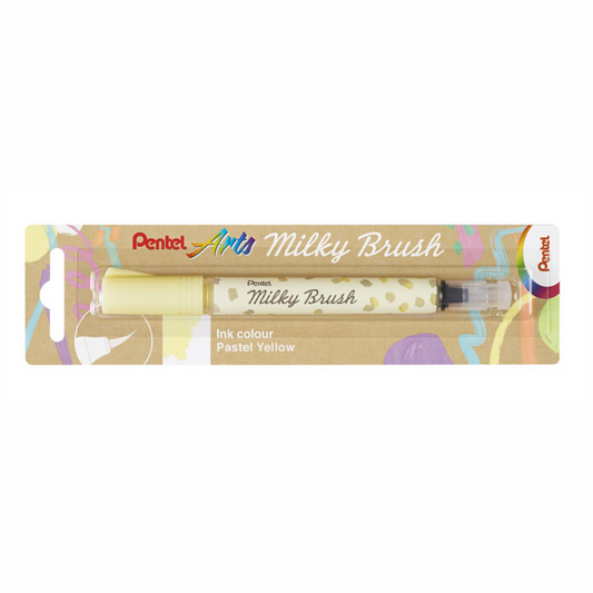 PENTEL Milky Brush pastell gelb