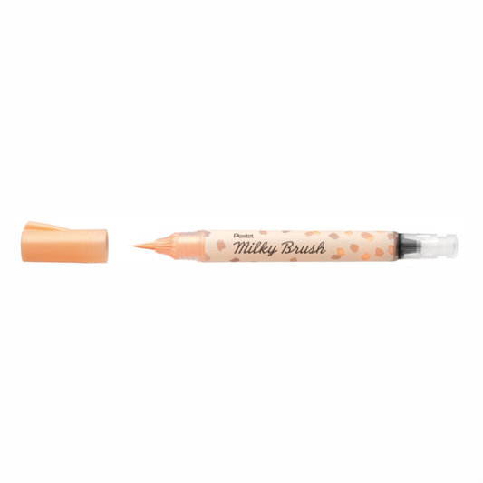 PENTEL Milky Brush pastell orange