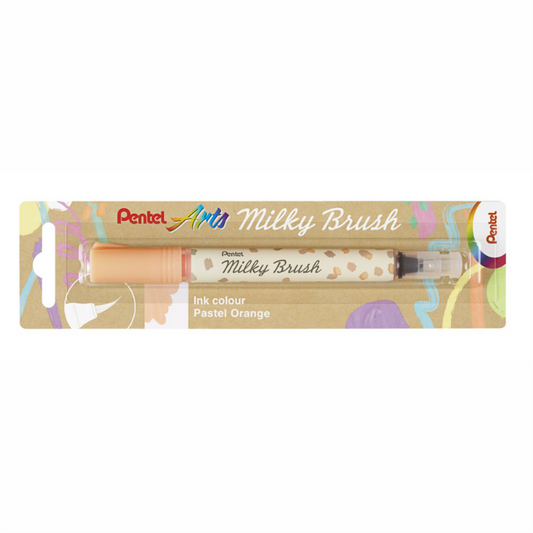 PENTEL Milky Brush pastell orange