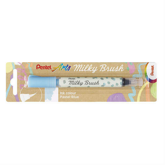 PENTEL Milky Brush pastell blau