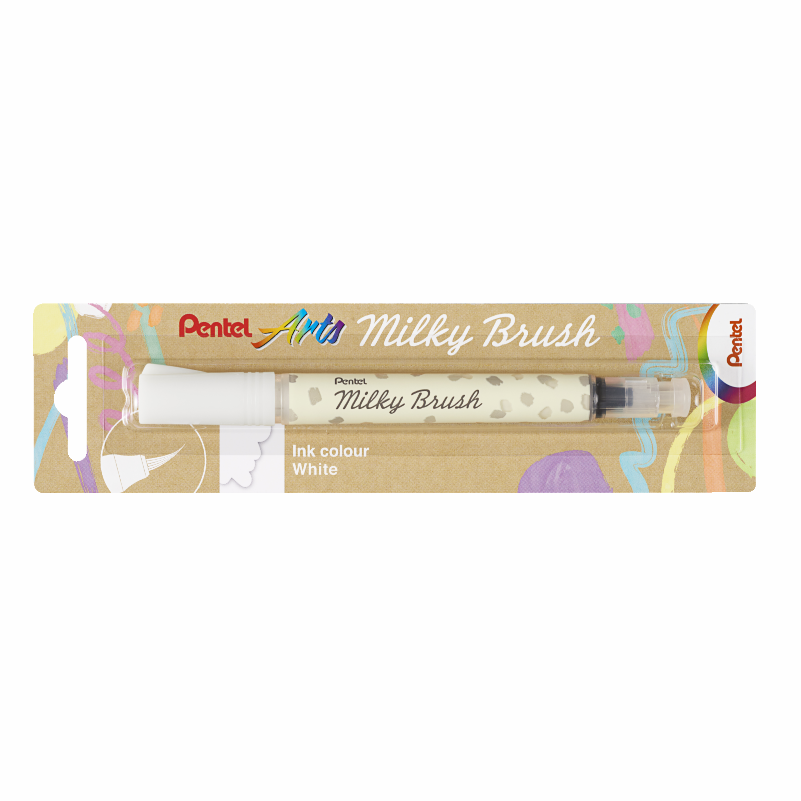 PENTEL Milky Brush weiss
