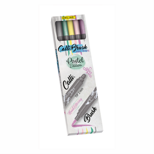 ONLINE Calli Brush 5er Set - Pastel 2mm