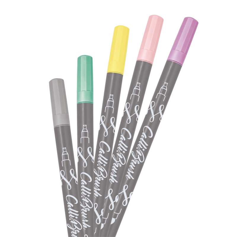 ONLINE Calli Brush 5er Set - Pastel 2mm