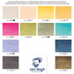 Van Gogh Aquarellfarbkasten gedeckte Farben mit 12 Farben in halbe Näpfchen