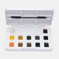 Van Gogh Aquarellfarben Box mit 12 Näpfen Naturtöne